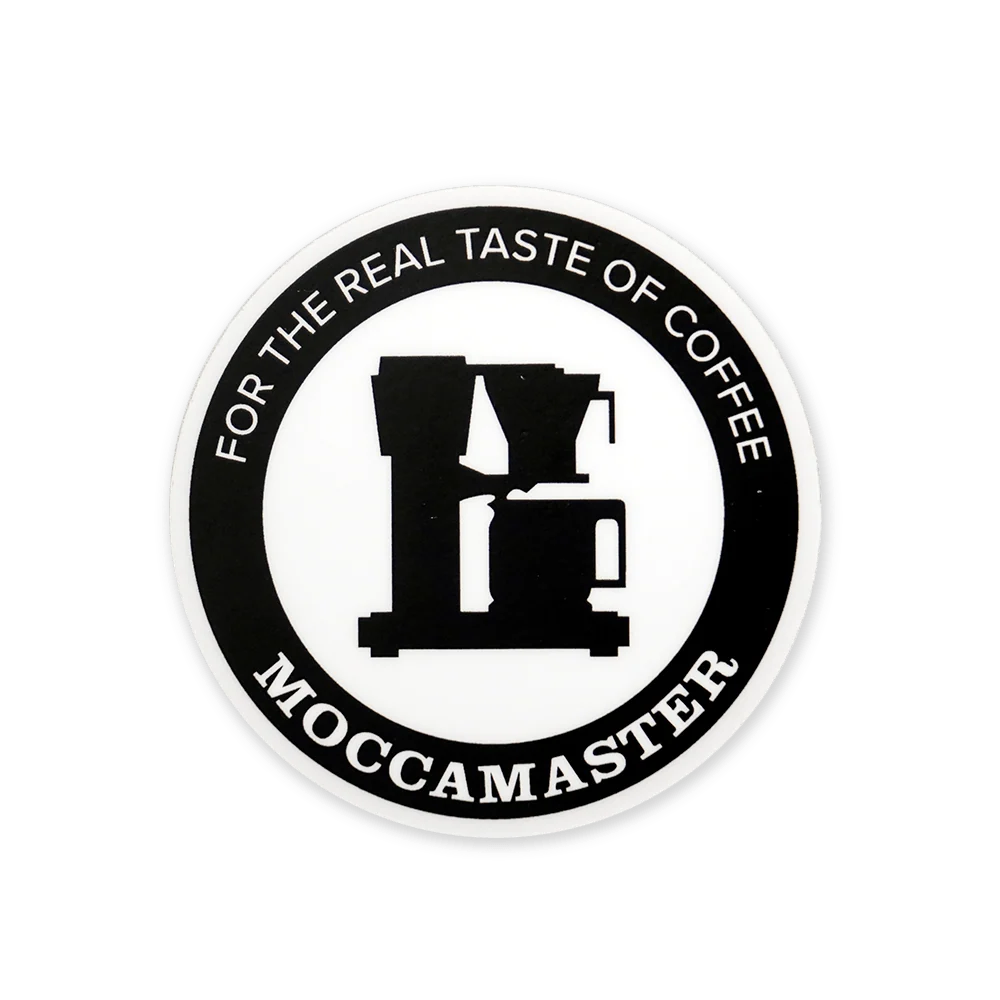 Moccamaster Round Vinyl Sticker